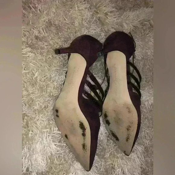 IVANKA TRUMP purple suede pumps size 8M - Picture 5 of 11